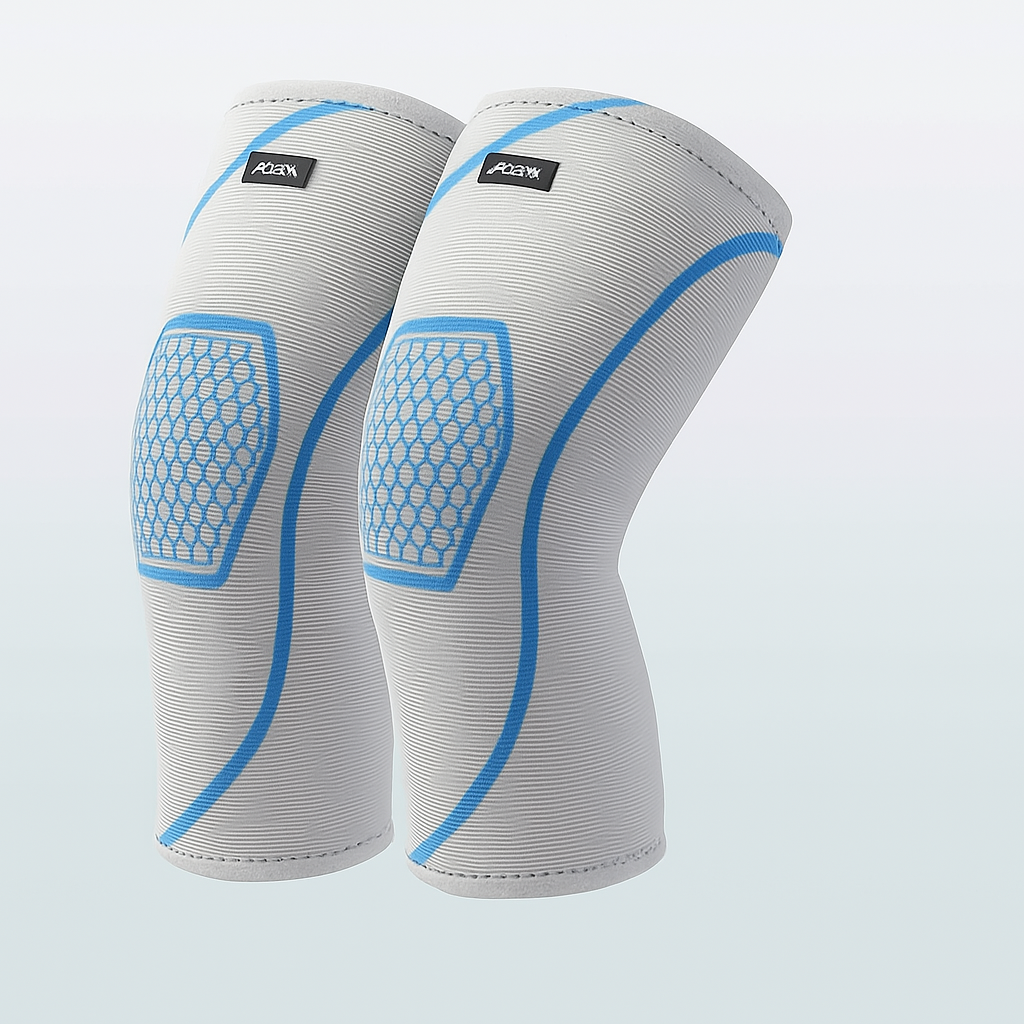 CZR Sports — Maintien Compression Genoux · Soutien Optimal · Confort Quotidien · Sport
